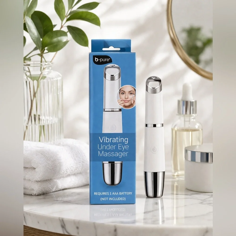 B-Pure Vibrating Under Eye Massager Eye Wand New Seale
